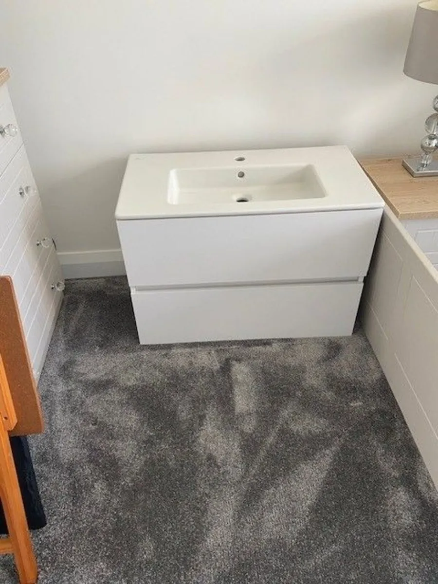 New White Vanity Unit - Image 2