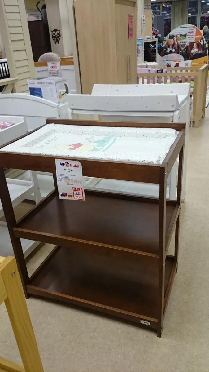 Wooden Baby Changing Table