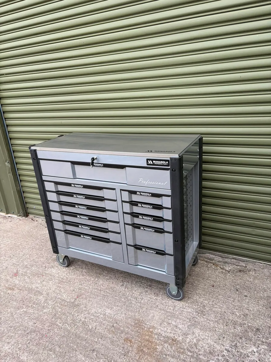 Manarola 12 Drawer Tool Box Fully Loaded With Tool - Image 2