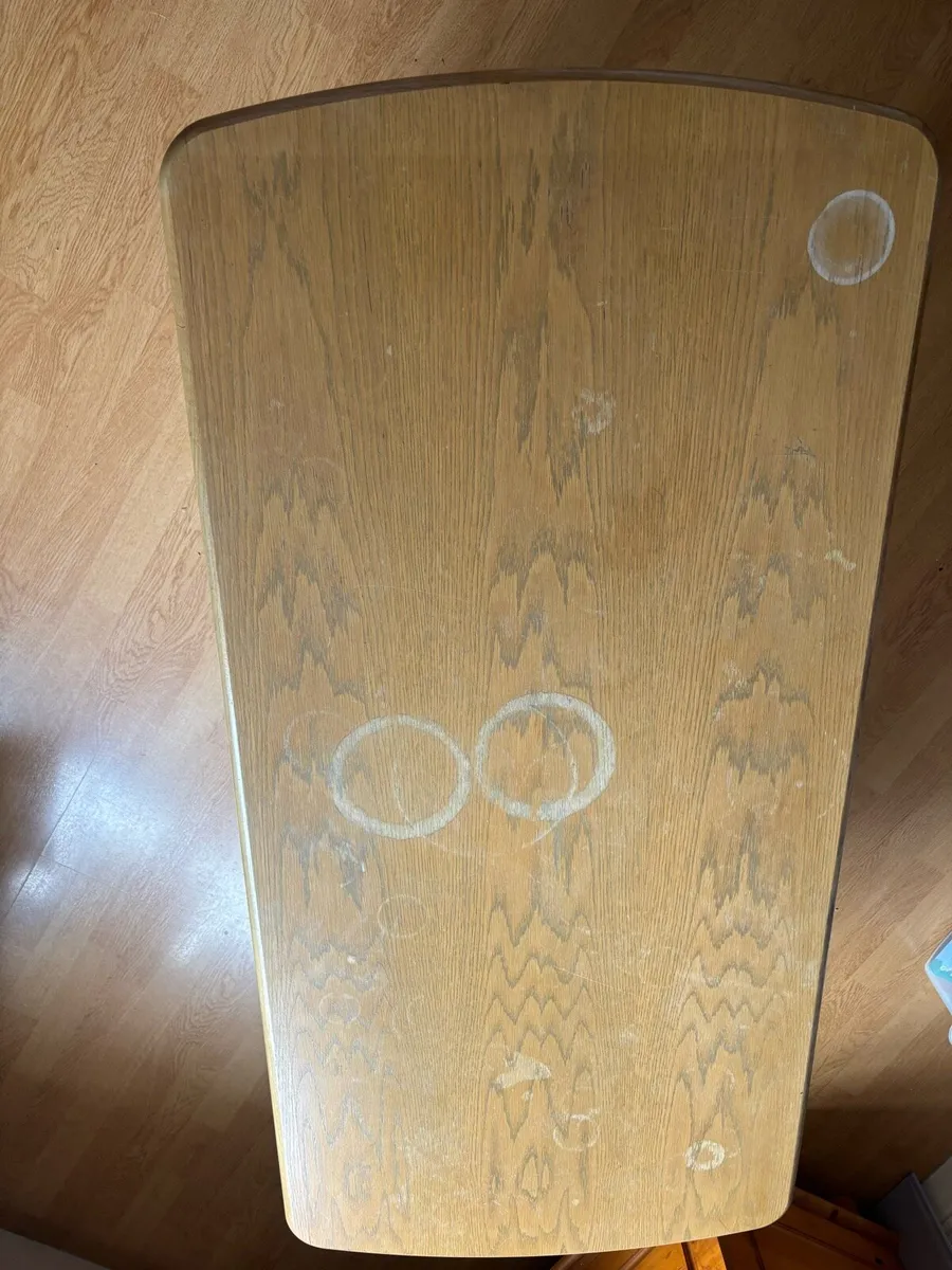 Large Oak Coffee Table - Image 3