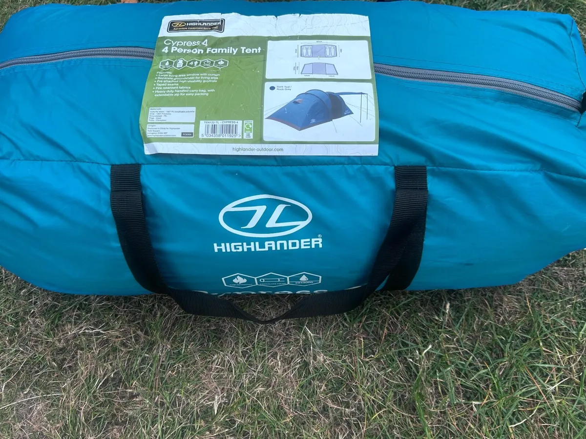 Highlander Cyprus 4 Person Tent - Image 1