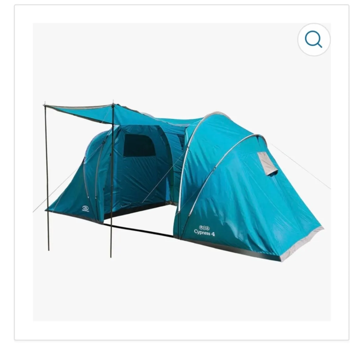 Highlander Cyprus 4 Person Tent - Image 2