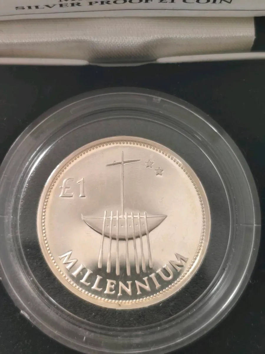 Ireland Millennium silver proof coin - Image 2