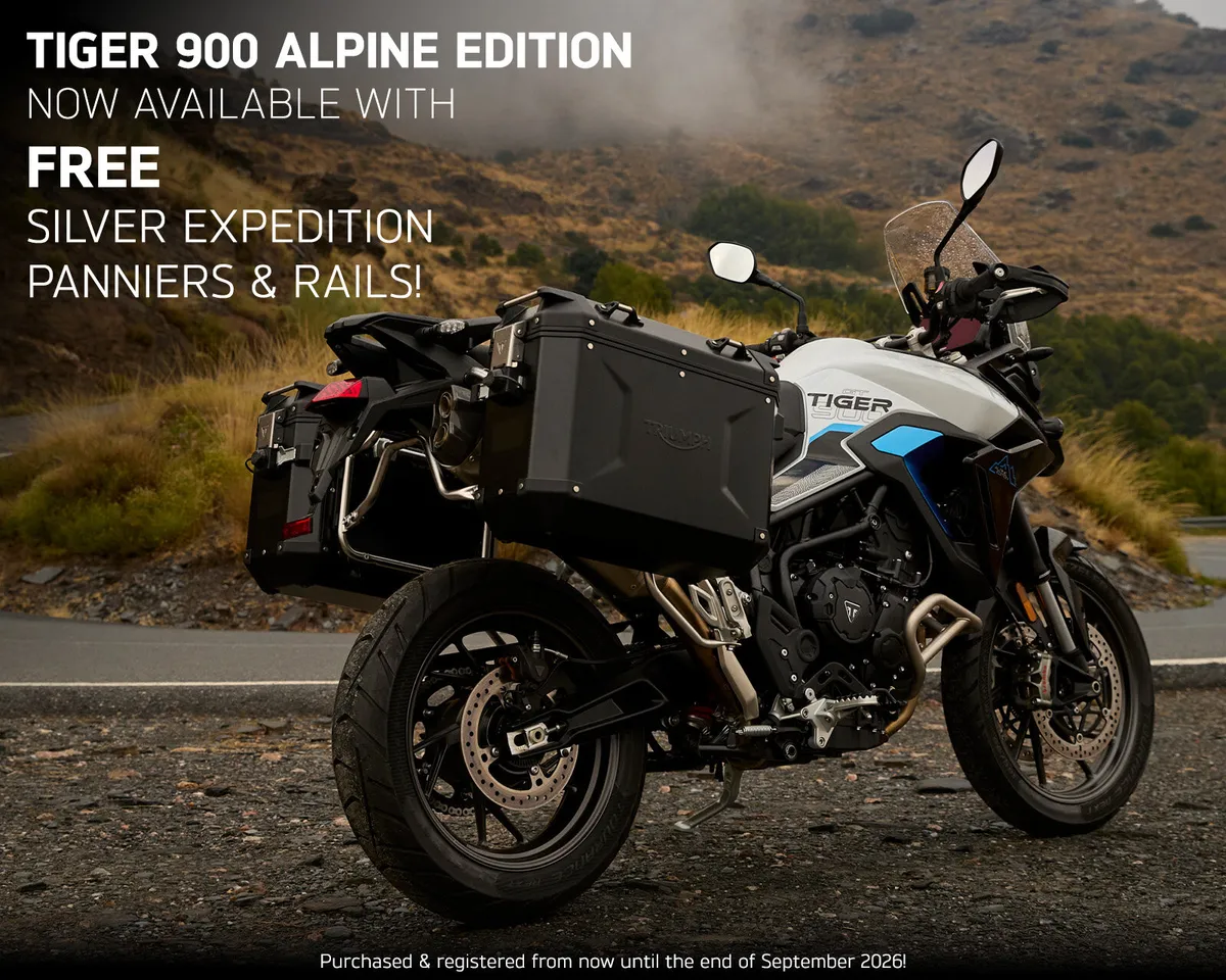 TRIUMPH TIGER 900 ALPINE EDITION OFFER - Image 1