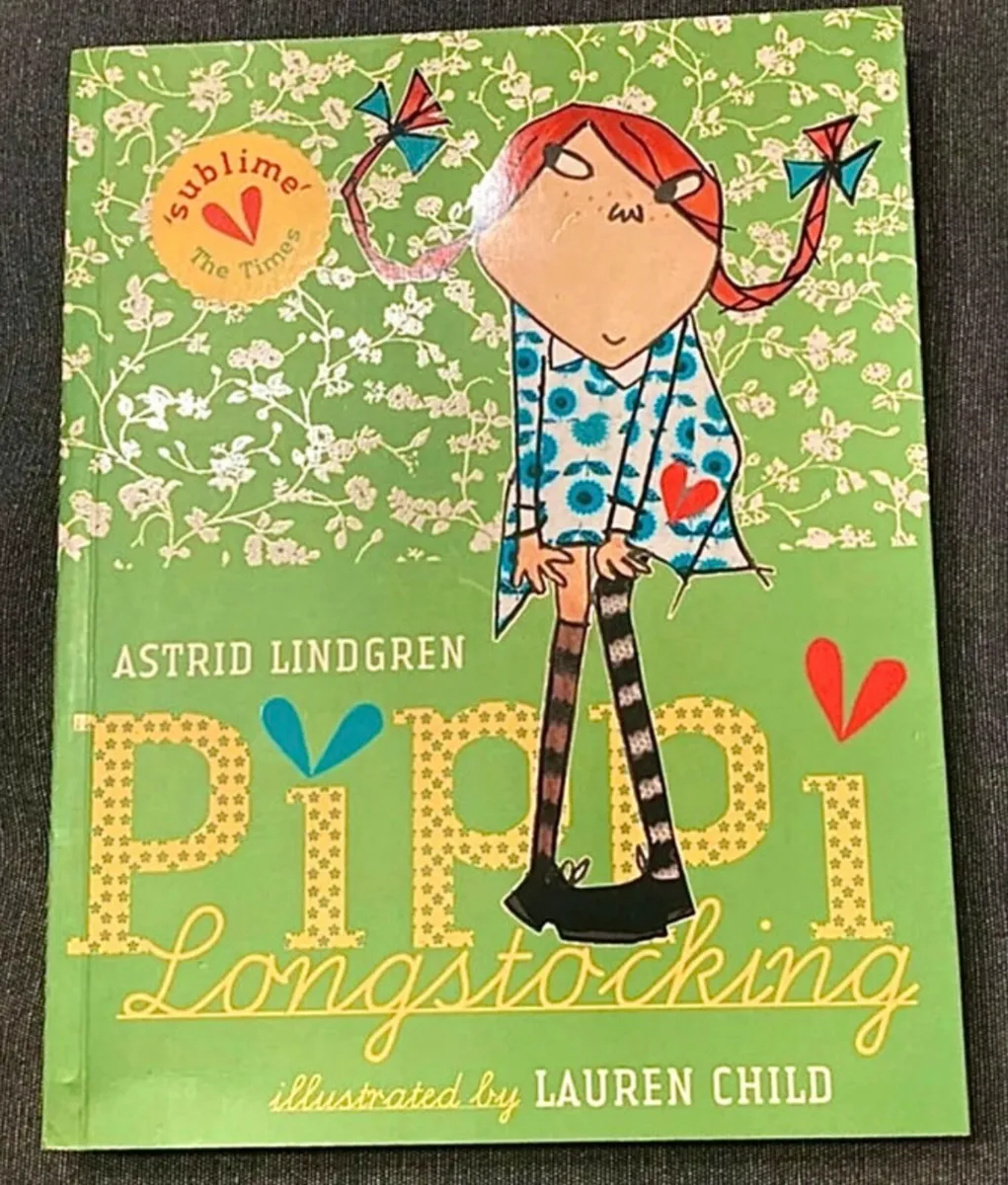 Pippi Longstocking Paperback Book - Image 1
