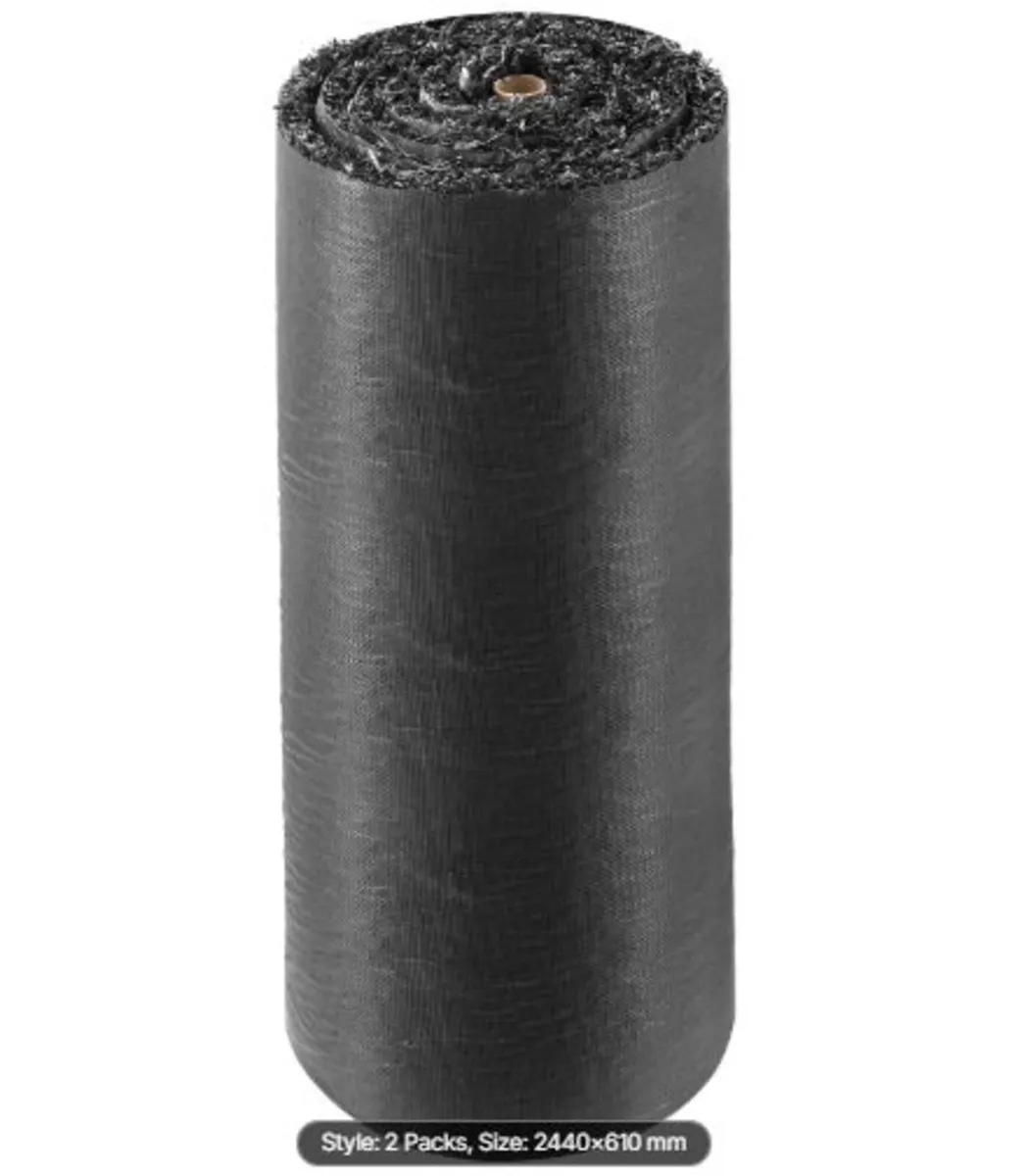 Rubber Mulch Mat Roll, 2 Rolls 244 x 59 cm Recycle - Image 4