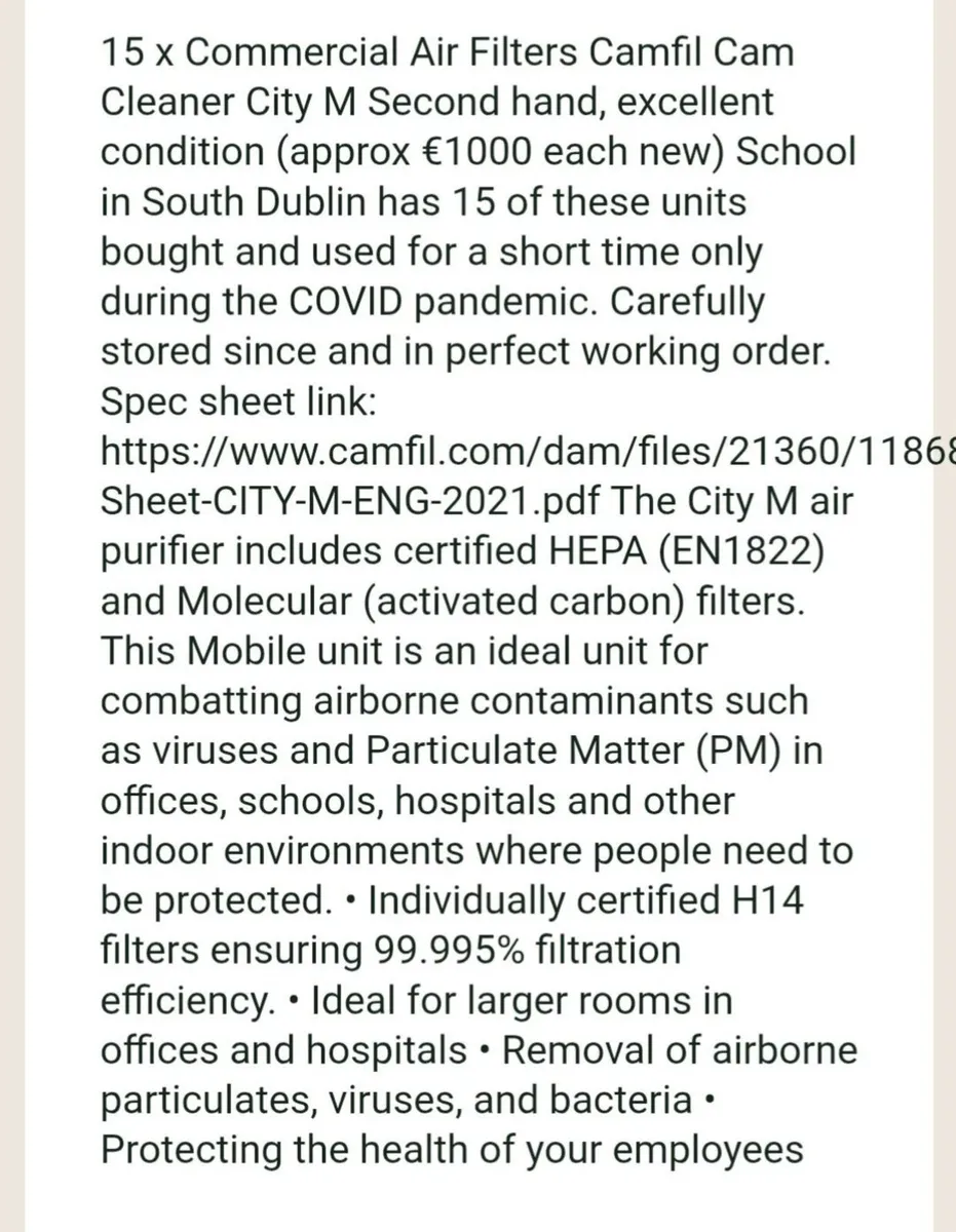 Air Purifier Camfil - Image 2