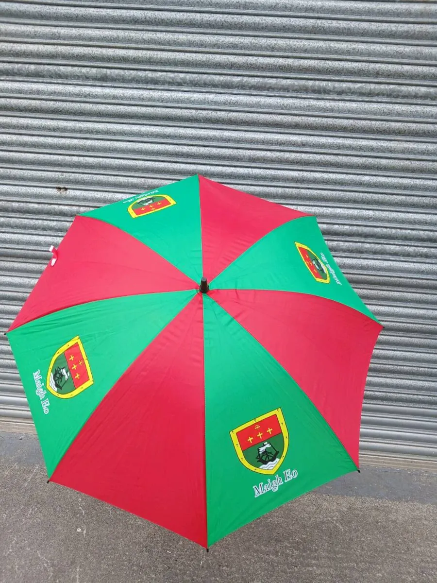 🟩🟥Mayo official crested umbrellas🟩🟥 - Image 1