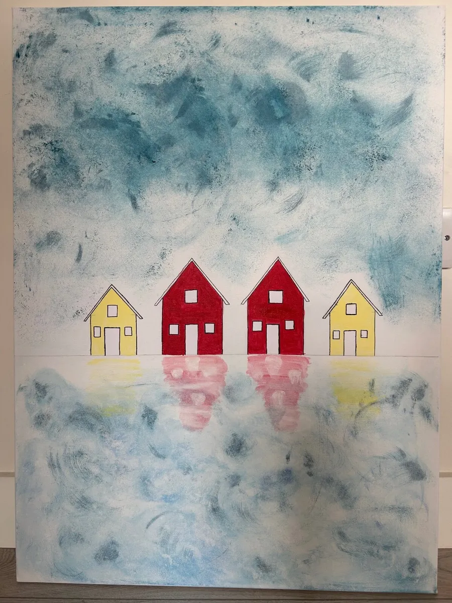 Large abstract painting - Image 3
