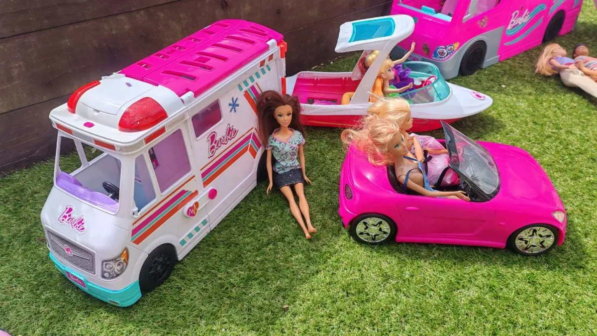 Barbie Toys, roller skates, large Elsa doll bundle - Image 2