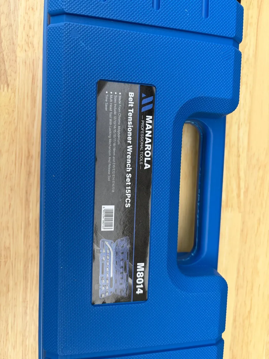 Brand New Manarola 15Pc Belt Tensioner Wrench Set - Image 3