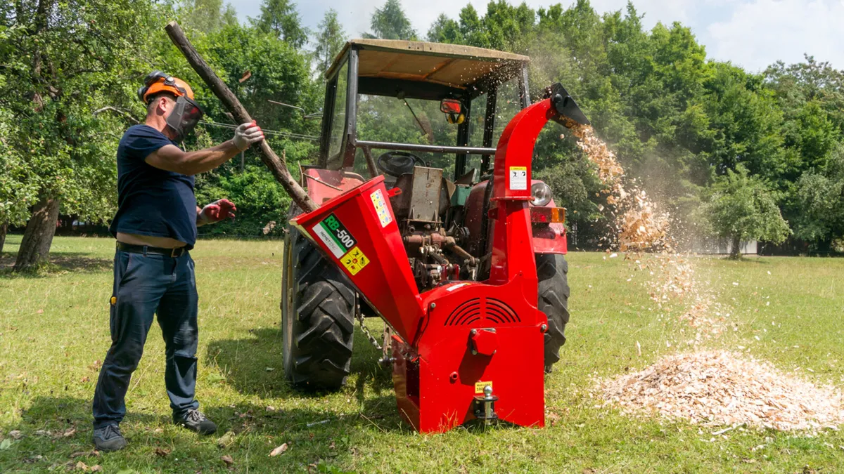Remet RB500 Drum Chipper - Image 4