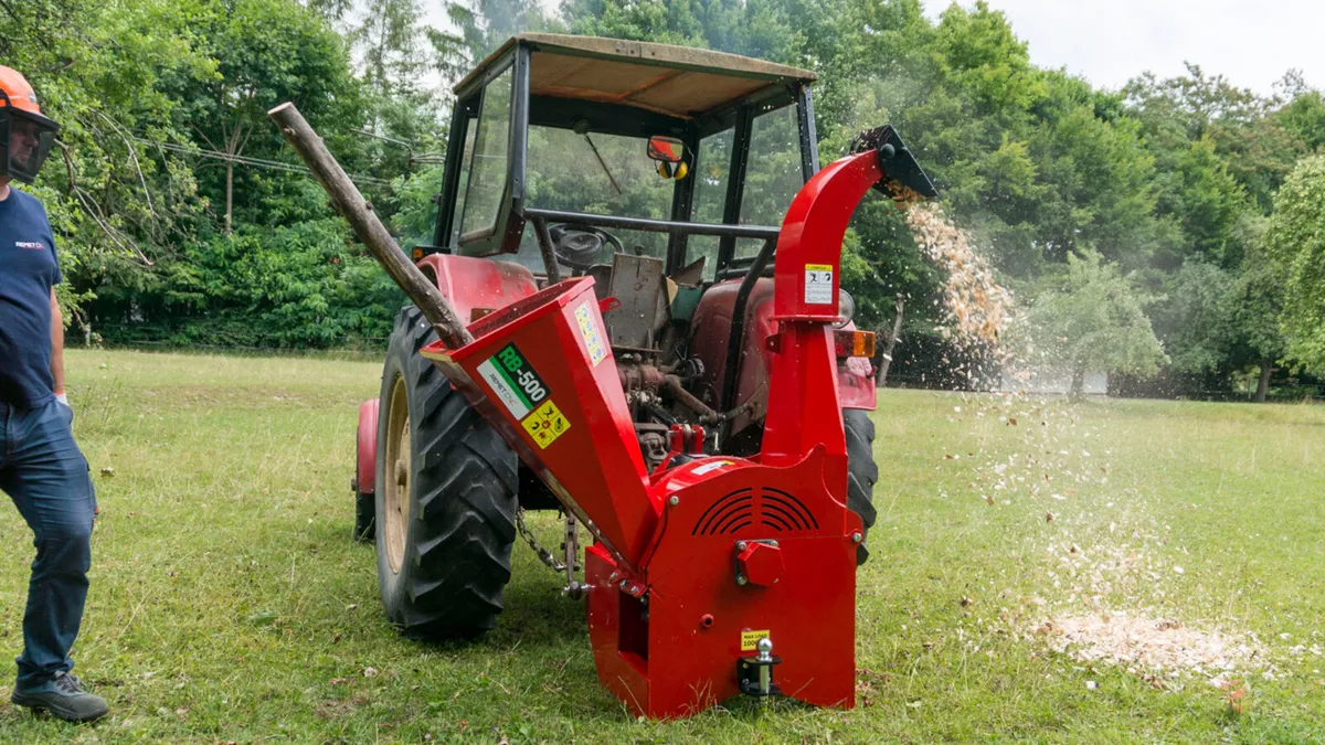 Remet RB500 Drum Chipper - Image 3