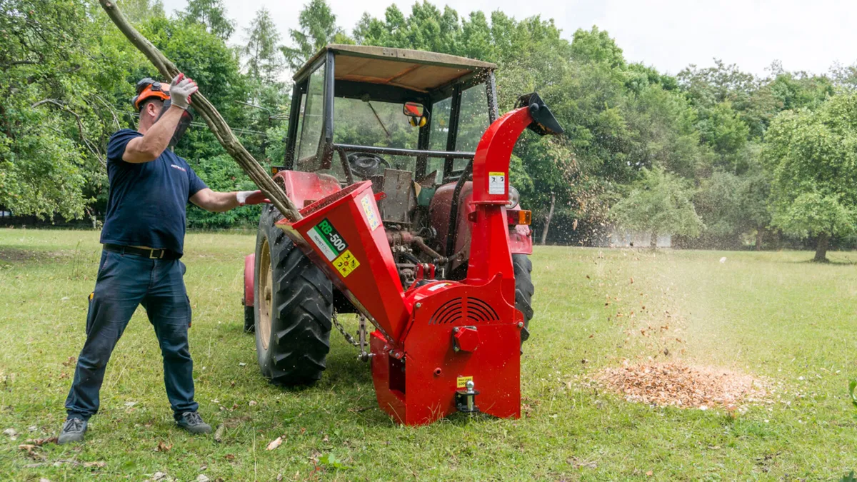 Remet RB500 Drum Chipper - Image 1