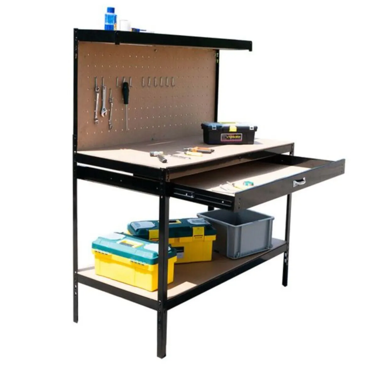 Garage flatpack workbench