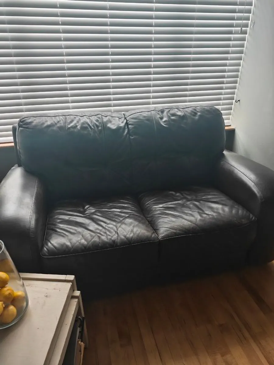Leather Sofa - Image 1