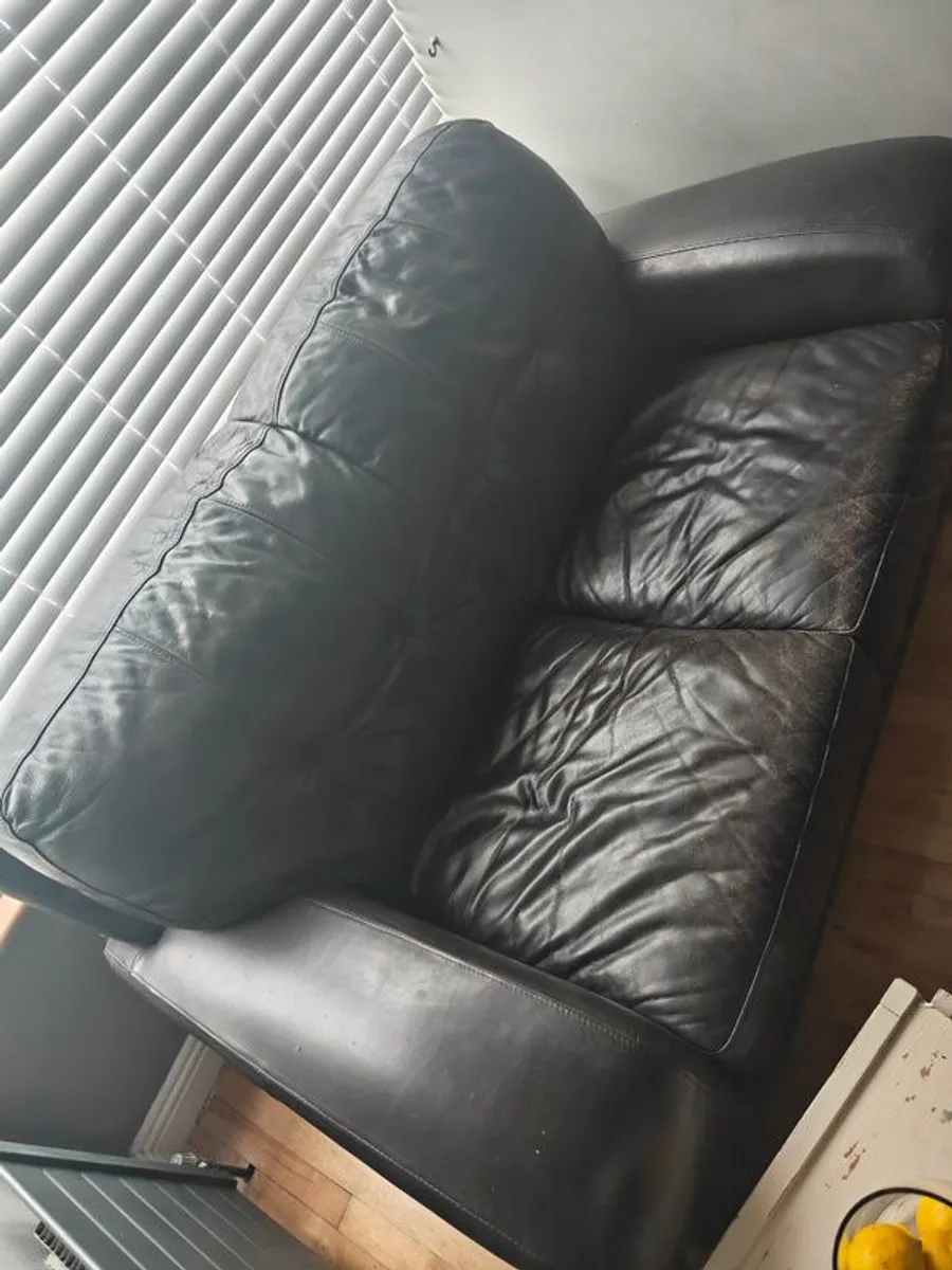Leather Sofa - Image 3