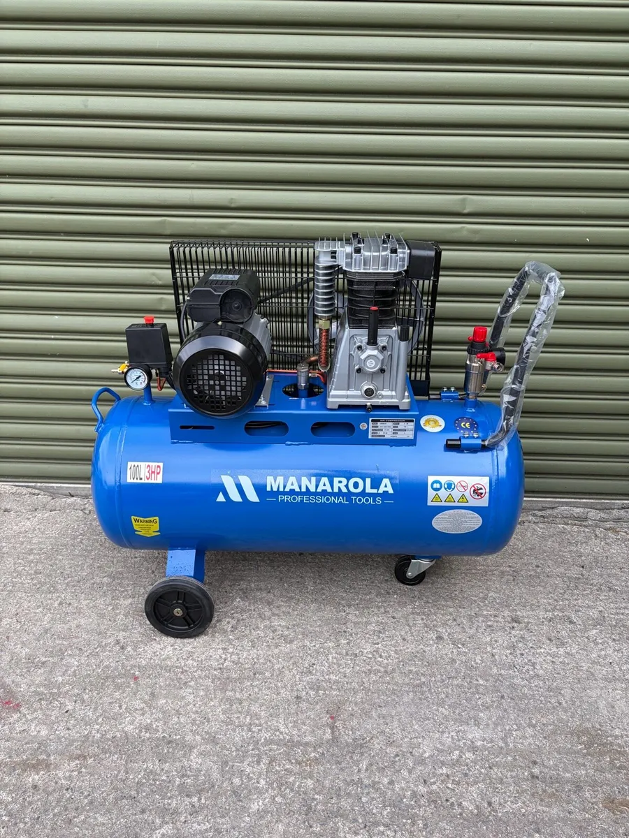 Brand New Manarola 100L Compressor - Image 1