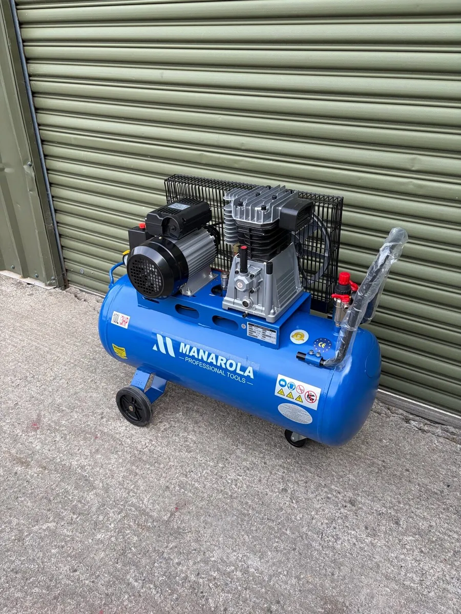 Brand New Manarola 100L Compressor - Image 3