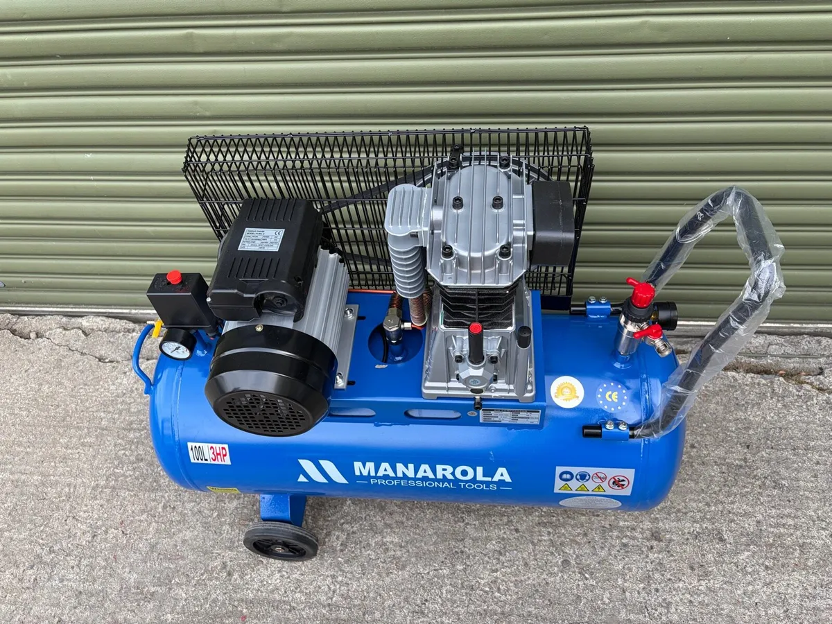 Brand New Manarola 100L Compressor - Image 4