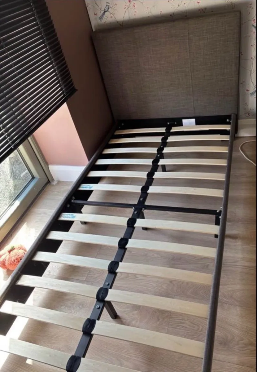 Free To Take Away - Grey Single Bed Frame - Image 1