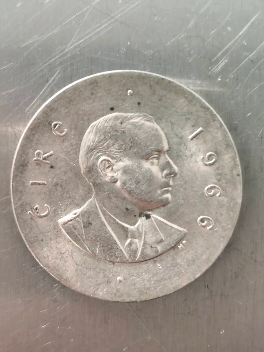 Pádraig Pearse silver coin x2 - Image 3