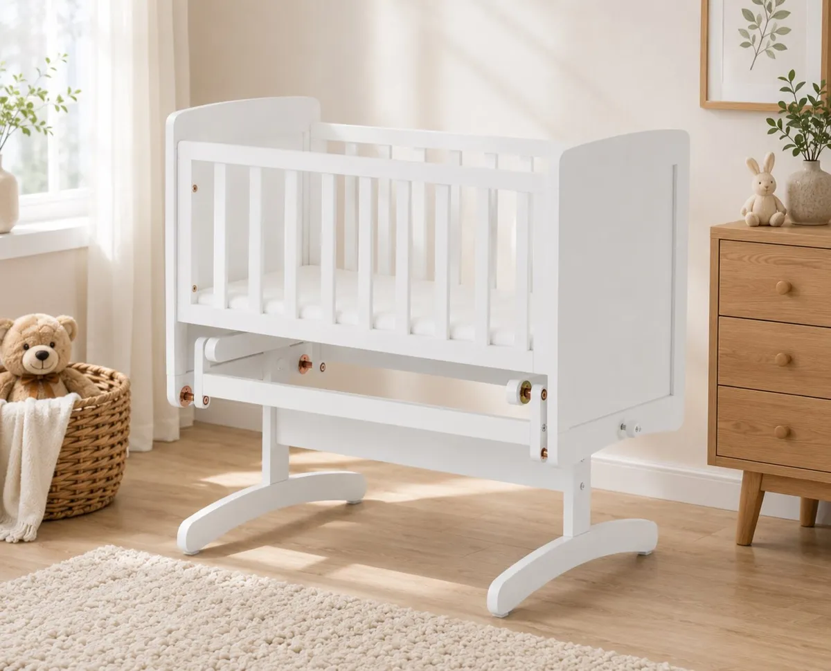 Obaby gliding crib & mattress