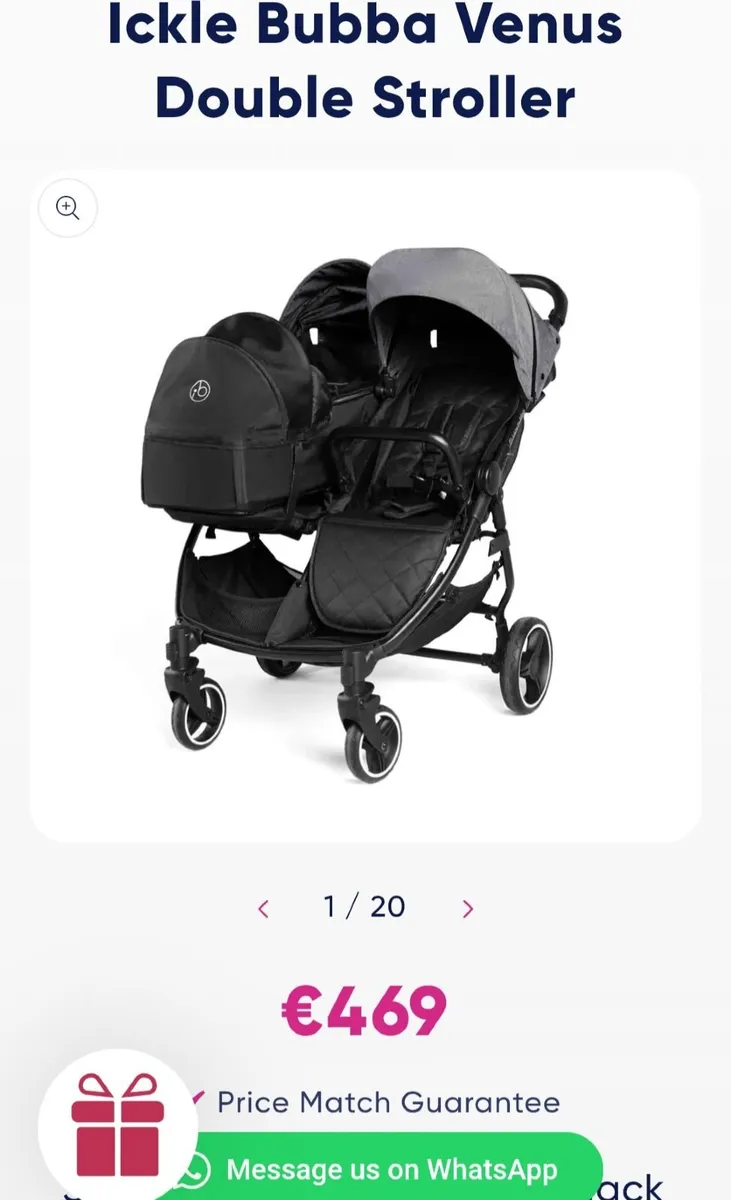 Double Stroller - Image 1