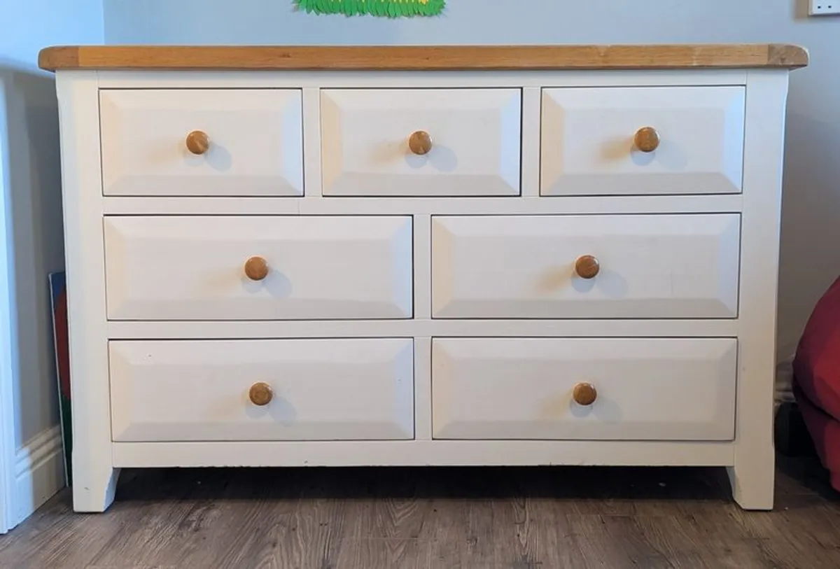 Chest of drawers: matching pair - Image 1