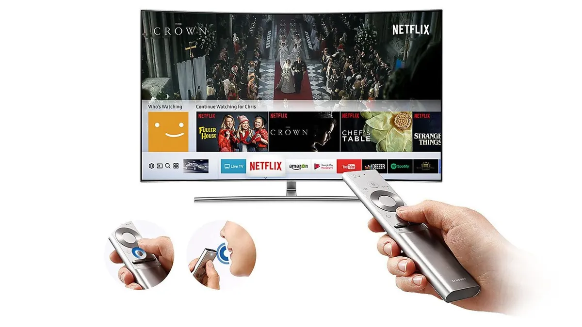Samsung 65 inch curved TV - Image 3