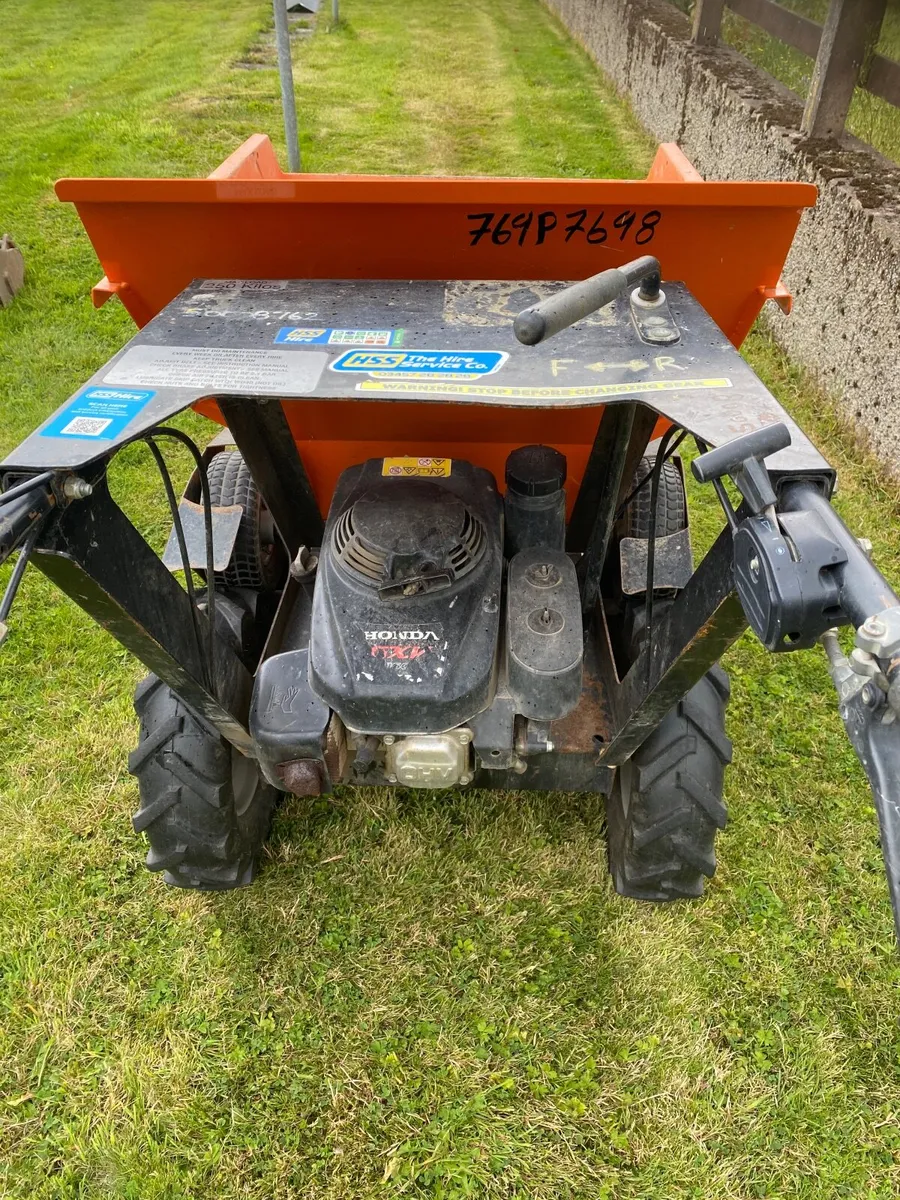 Excavatior & mini dumper combo - Image 3