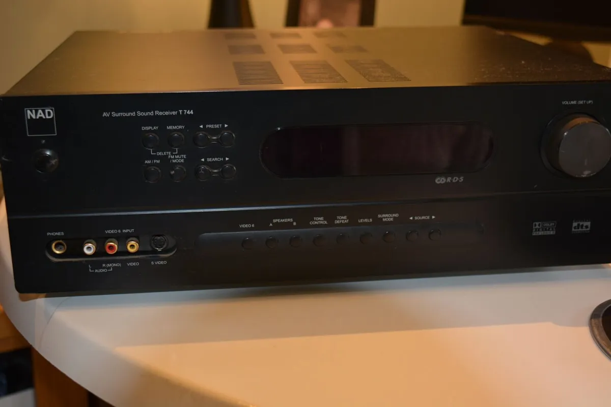 NAD T744 Amplifier & Mission M-Cube 5.1 Speakers - Image 1