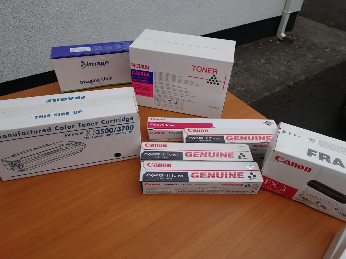 Hp and Canon toner cartridges - Image 4
