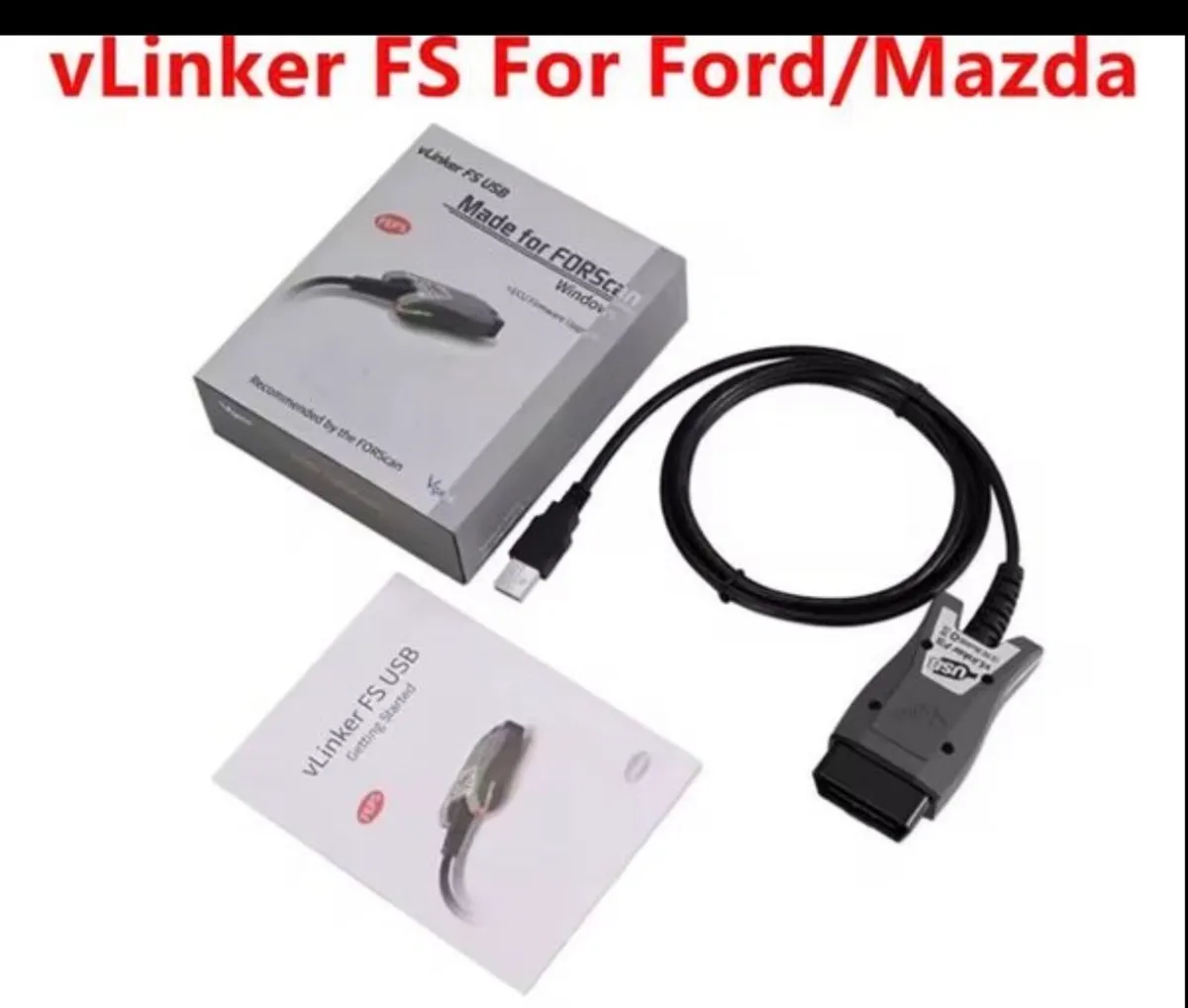 Vgate vLinker FS ELM327 For Ford FORScan Mazda - Image 2