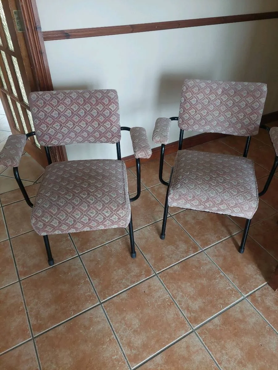 Vintage fireside chairs - Image 1