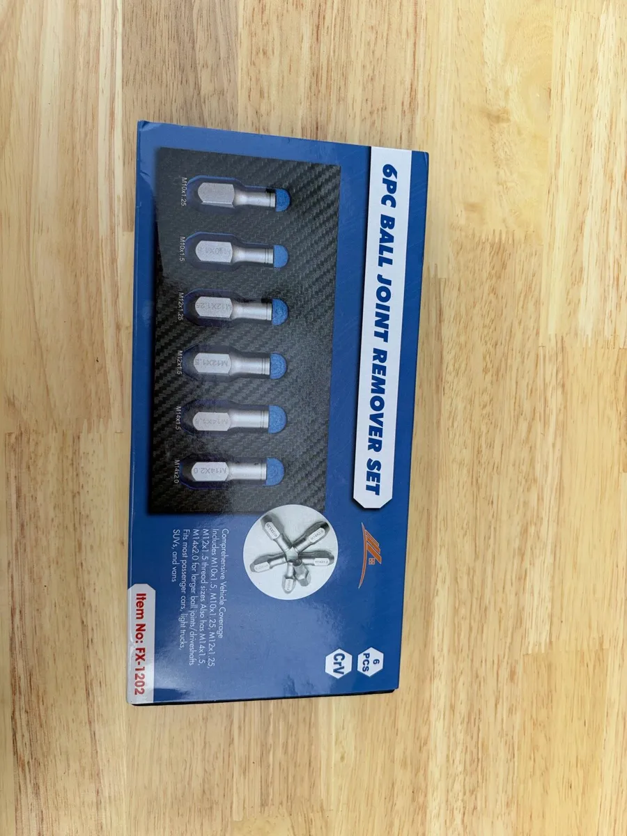 Brand New 6Pc Ball Joint Remover Adapter Set - Image 3