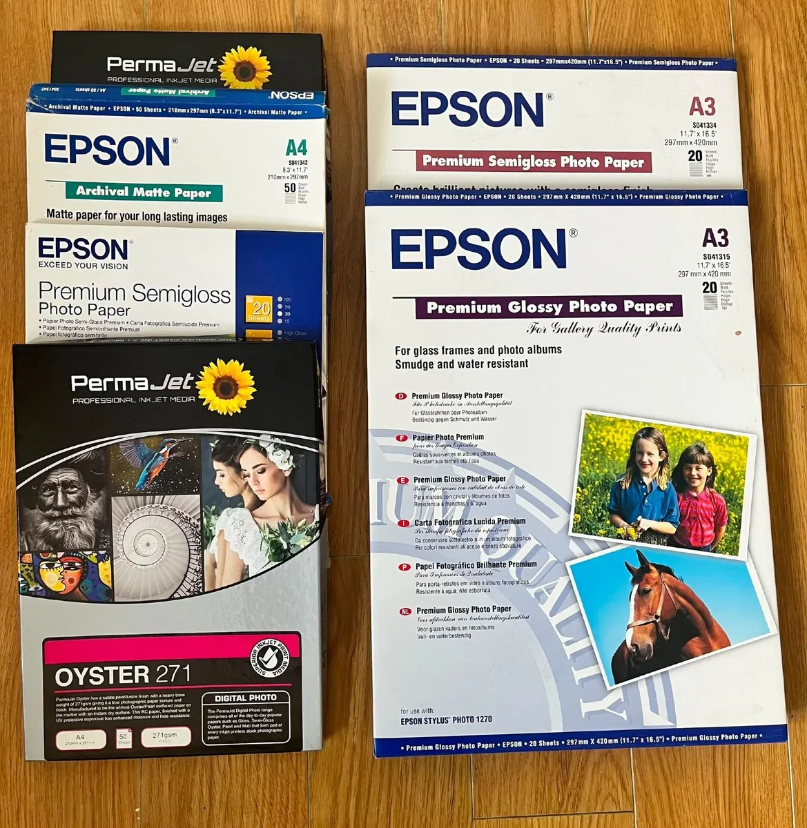 Photo printer Epson R3000+A3 & A4 photo paper - Image 2