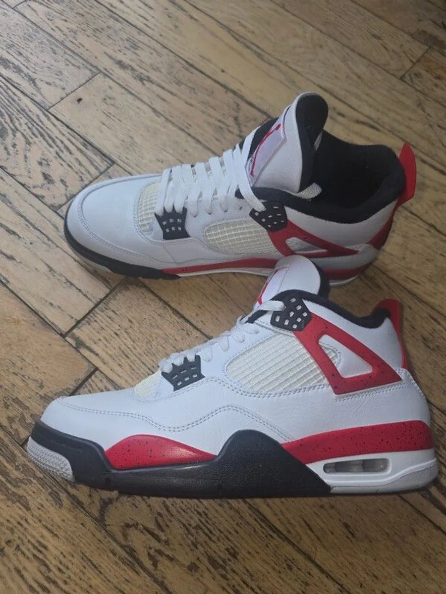 Jordan 4 Retro ( Red Cement ) - Image 1