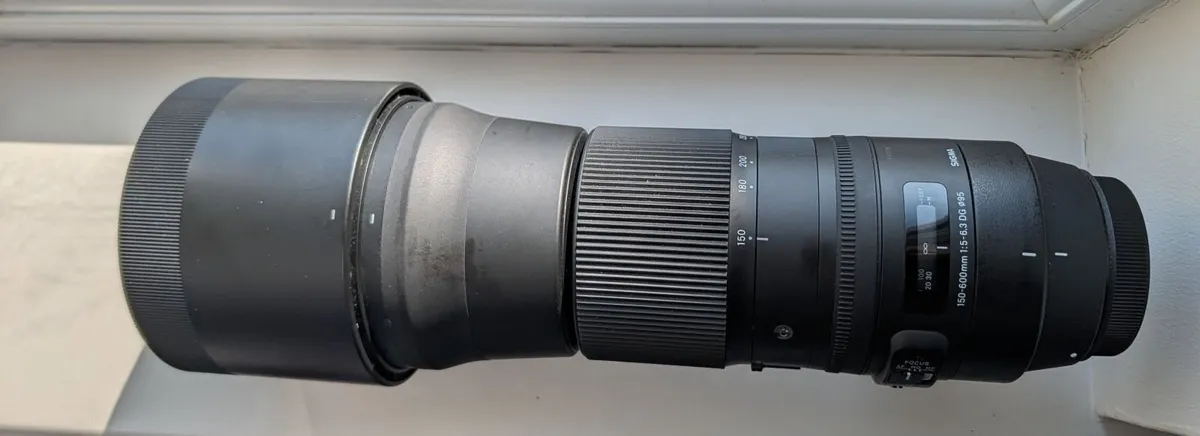 Sigma 150 - 600mm f5-6.3C Lens for Canon EOS - Image 2