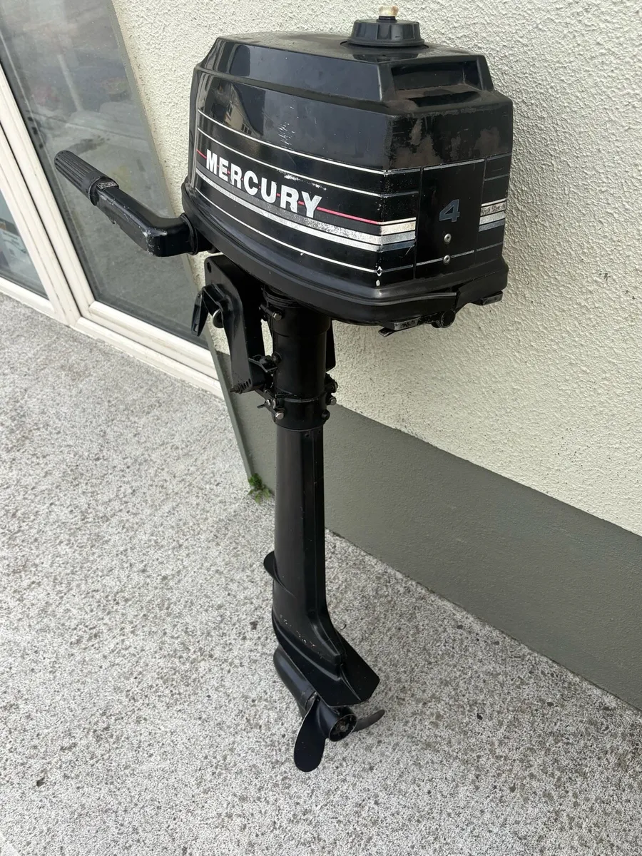 Mercury 4hp outboard - Image 3