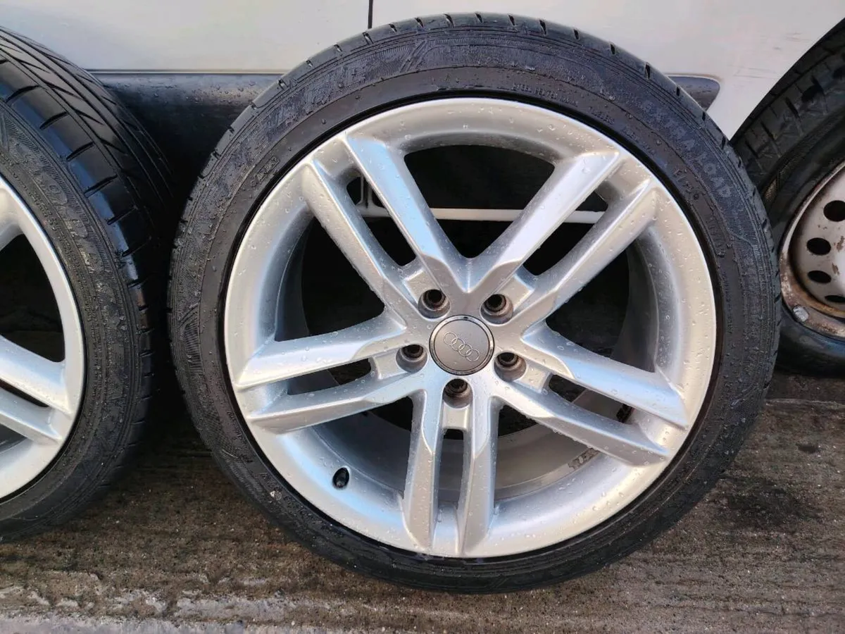 18" Audi Sline alloy wheels - Image 2