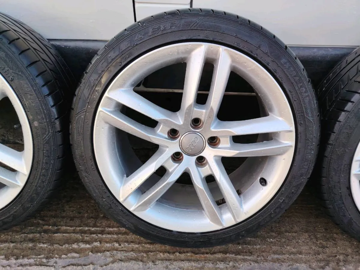 18" Audi Sline alloy wheels - Image 4