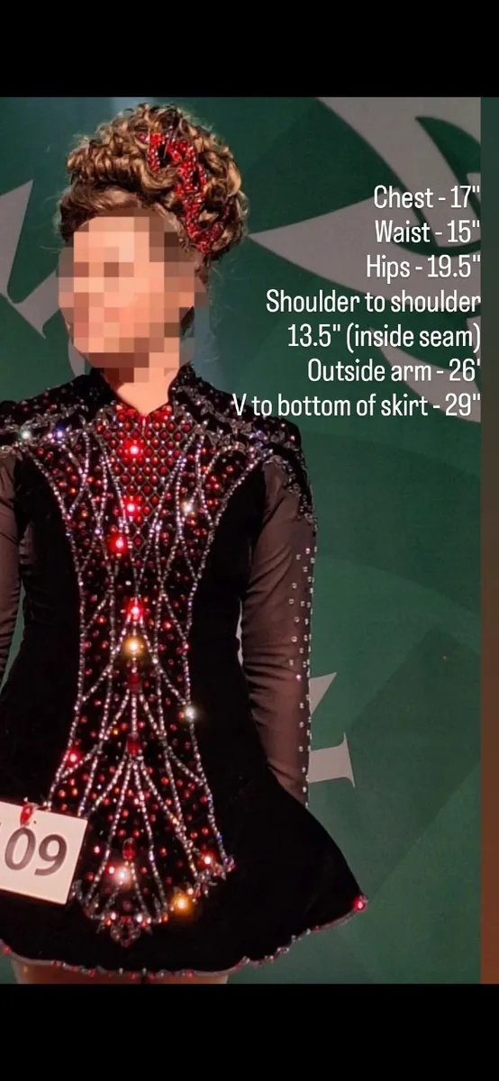 Irish Dancing dress - Image 1