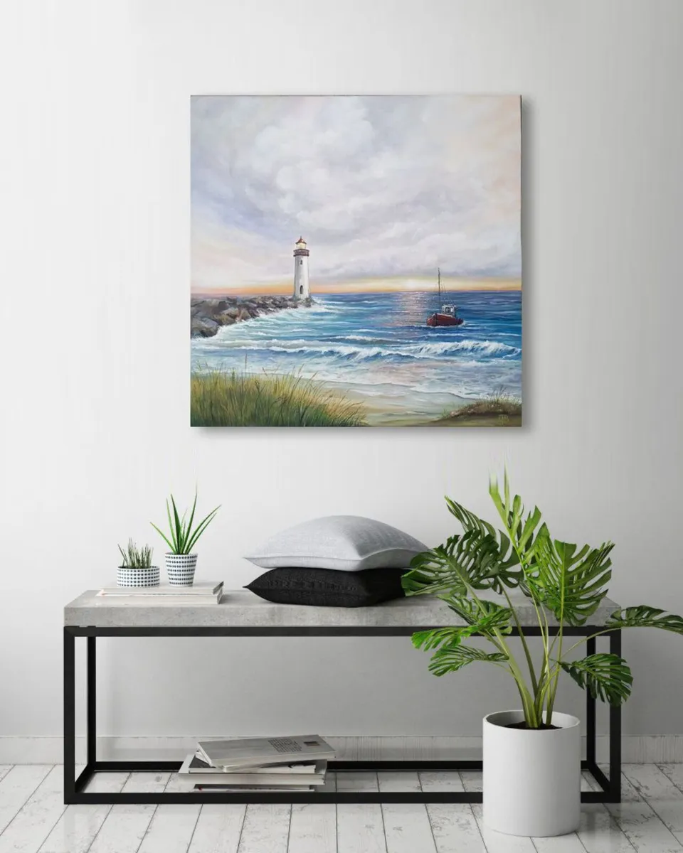 Original Hand-Painted Artwork (60x60 cm) - Image 1