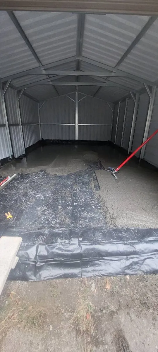 Concrete shed bases - Image 4
