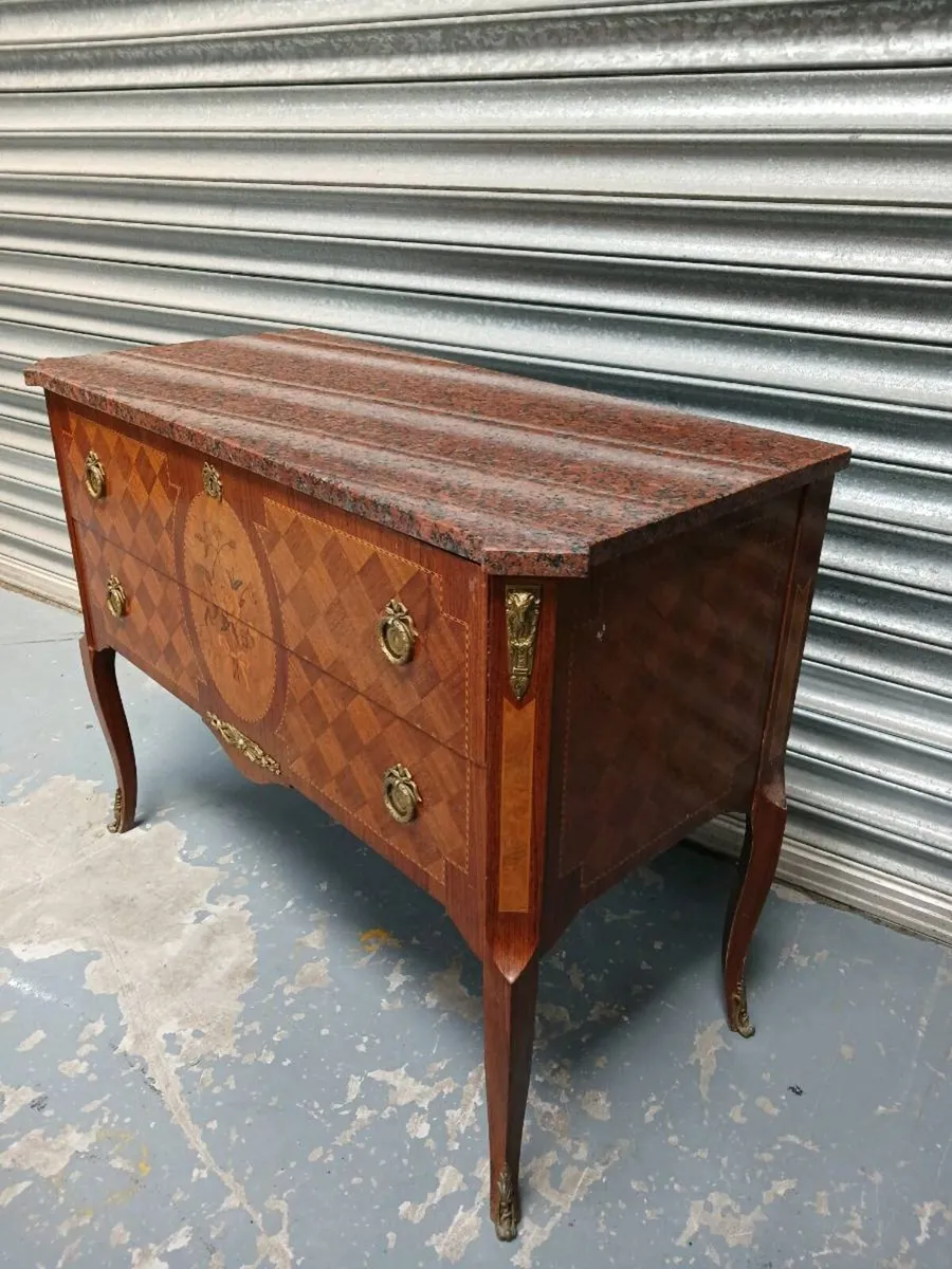 Early to mid 20th century Louis XV style commode - Image 2