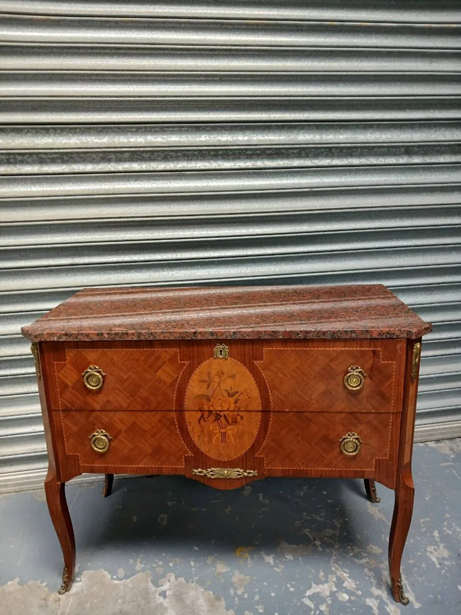 Early to mid 20th century Louis XV style commode - Image 1