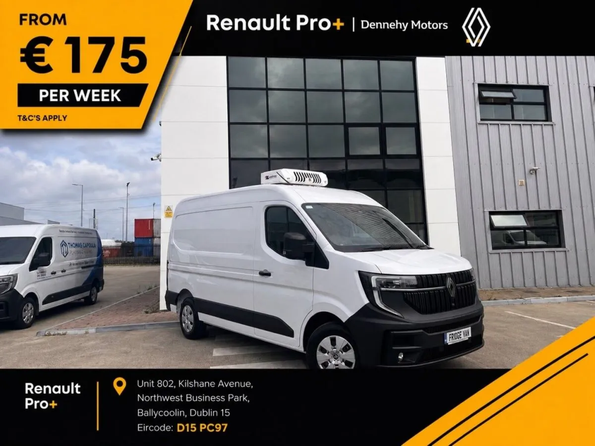 Renault Master FRIDGE VAN WITH PLUG IN OVERNIGHT - Image 1