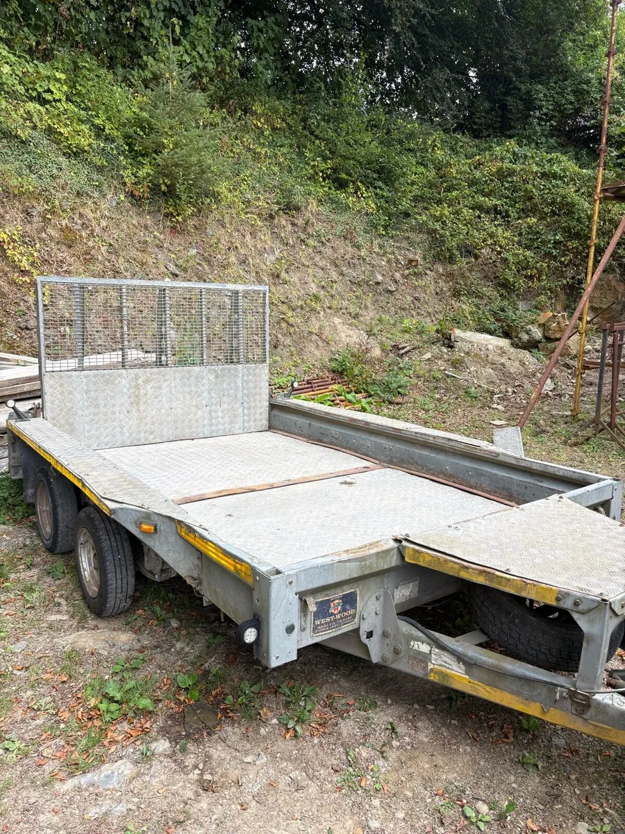 Ifor Williams 10 x 6 plant trailer - Image 1