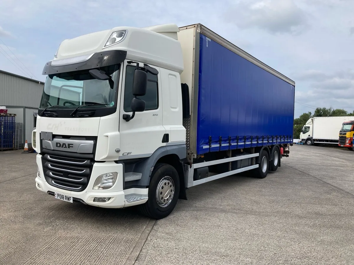 2018 Daf cf 370 6x2 29 ft curtainside - Image 2